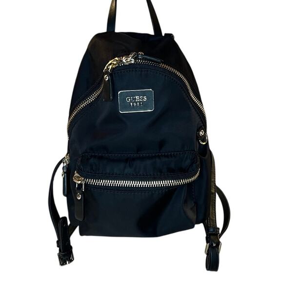 Guess Mini Backpack Black - Picture 1 of 3